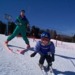 Spring Skiing with Dad