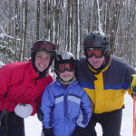 2005 Skiing with Mom and Dad at Meadow